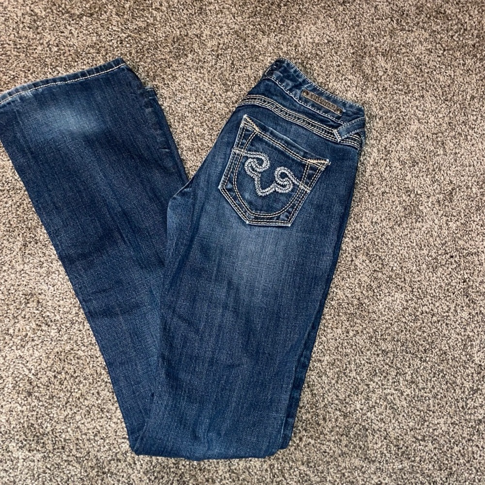 Re Rock for Express barely boot jeans. Size 0R